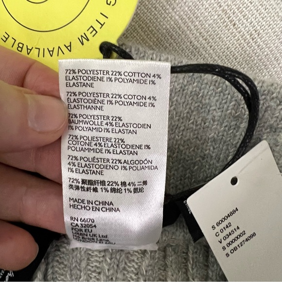 Urban Outfitters Gray Ribbed Knit Shorts - Picture 7 of 7